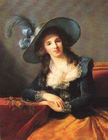 elisabeth vigee-lebrun comtesse de Segur oil painting image